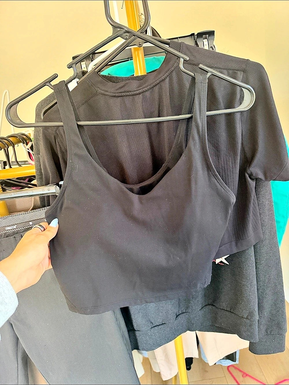Align Tank Black Tank Top Small